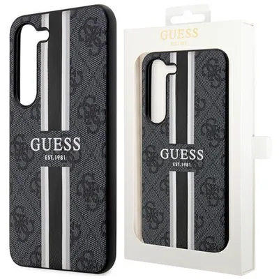 Produktbild von Guess 4G Printed Stripe - Samsung Galaxy S23 pouzdro (černé)