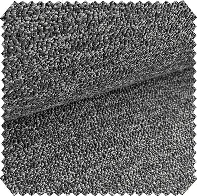 Produktbild von novely® ELMSTEIN - Weicher Bouclé-Möbelstoff in 3D Kieseloptik - Robuster Strukturstoff - Pflegeleichte Meterware 1lfm - Farbe: 96 Graphit