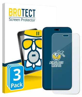 Produktbild von 3x BROTECT Entspiegelungs Schutzglas für Huawei Nova 15 Pro Schutzfolie Panzer Folie Glas Display Schutz matt