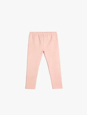 Immagine prodotto di Leggings basic Koton Babygirl, vita elasticizzata, in cotone