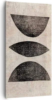 Produktbild von Bild auf Leinwand - Leinwandbild - Einteilig - Form Figuren Geometrisch - 65x120cm - Wand Bild - Wanddeko - Wandbilder - Leinwanddruck - Bilder - Wanddekoration - Leinwand bilder - PA65x120-5099