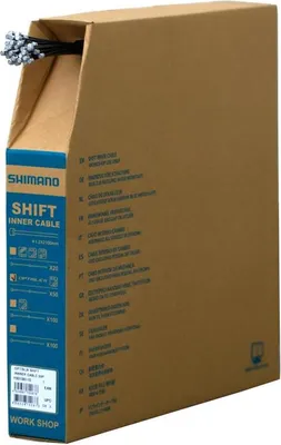 Produktbild von Shimano Optislik Schaltzug 1,2 x 2100 mm, 50 Stück / Y60198110 / 4524667700678