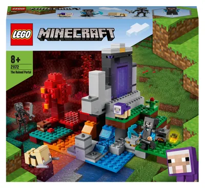 Immagine prodotto di LEGO 21172 LEGO Minecraft 21172 Das zerstörte Portal