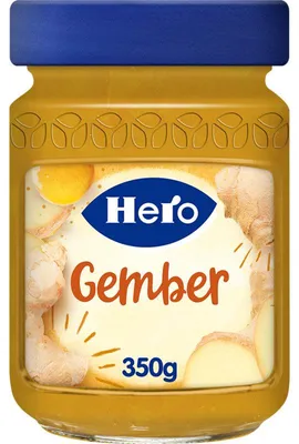 Immagine prodotto di Hero Ginger Fruit Spread 350 g – sapore naturale di zenzero, fruttato e senza aromi