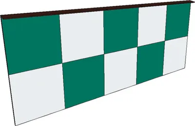 Produktbild von Sport-Thieme Boulderwand-Bausatz "Outdoor Sport", Höhe 2,48 m, 620 cm, Ohne Überhang