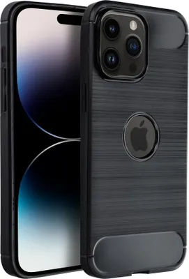 Produktbild von CARBON passend für IPHONE 14 PRO MAX schwarz