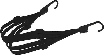 Produktbild von Fahrrad-Spannriemen mit Haken – Gepäckspanner – Spinne – Schwarz