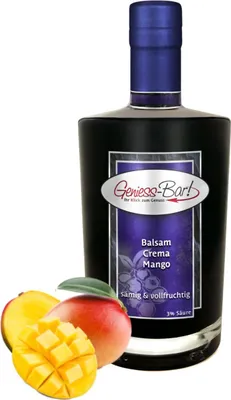 Produktbild von Balsamico Creme Mango 0,5L 3% Säure mit original Crema di Aceto Balsamico di Modena IGP