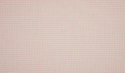 Produktbild von Baumwollstoff Meterware kariert weiß puder rosa 2mm