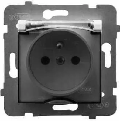 Obrázok produktu pre Ospel GPH-1UZ/m/00/d, Biela, IP44, 16 A, 71 mm, 42 mm, 71 mm