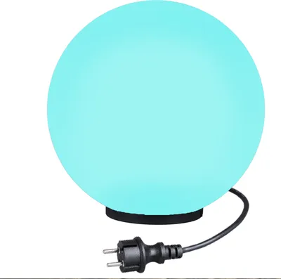 Produktbild von Kugelleuchte Kugellampe RGB Außenleuchte Ø 40cm Gartenlampe LED + Fernbedienung