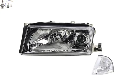 Produktbild von Scheinwerfer kompatibel zu Skoda Octavia 1U 00-10 Links + Leuchtmittel + Blinker 1U1941017P 1U1941017D 1U0953155D 1U0953155C Johns