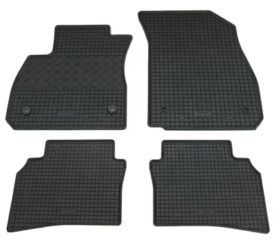 Gummifußmatten Set 4-teilig für Opel Insignia B (2017-), schwarz
