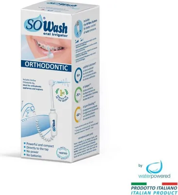 Produktbild von Munddusche So Wash Orthodontic zur Reinigung von Dentalgeräten mit Vortex-Saugzubehör