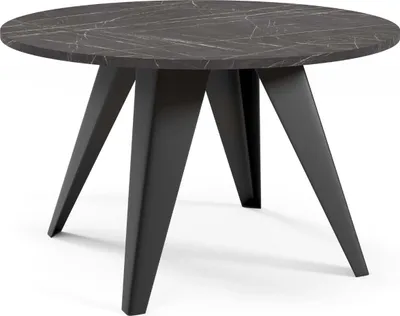 Immagine prodotto di FURNLUX Tavolino Fare Black 75cm / Colore principale: Nero / Dimensioni: 75 x 50 x 75 cm