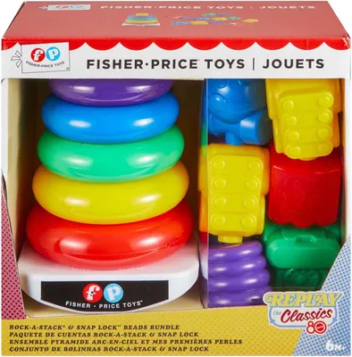 Produktbild von Fisher-Price Stapelturm und Klickperlen
