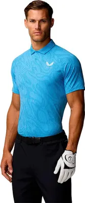 Immagine prodotto di Castore Club Glow - Polo a manica corta stampata Blu M Uomo Blu M
