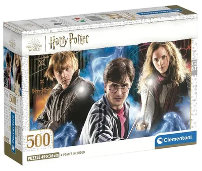 Obrázok produktu pre Clementoni Wizarding world Harry Potter, 500 kusov, Televízia / filmy, 18 rok / roky