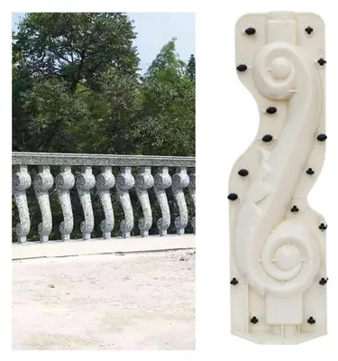 Produktbild von Set aus 2 Balustradeformen für Betondekoration