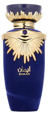Obrázek produktu pro Lattafa Emaan, Ženy, 100 ml, Tekutý parfém, Bergamot, Blackcurrant, Orange blossom, Jasmin,Pot marigold Tuberose, Cedarwood. Patchouli, Vanilla, White musk