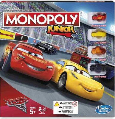 Produktbild von Cars 3  Monopoly Junior
