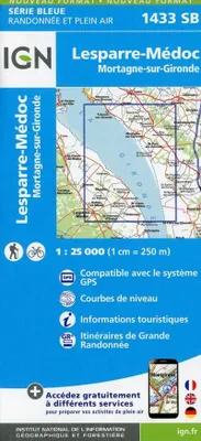 Obrázek produktu pro Lesparre-Médoc, měřítko 1:25 000