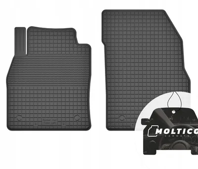 Imagen del producto de Alfombrillas de goma para elantera con borde, aptas para todo tipo de clima, para Opel Cascada (2013-2019)