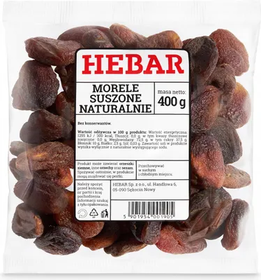 Produktbild von Ungeschwefelte Aprikosen - Getrocknete - 400 G - Ballaststoffquelle - Ohne Zusätze - Honigsüß