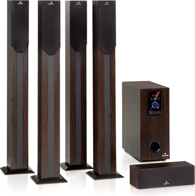 Produktbild von Areal Elegance 5.1-Surround-System 190W RMS BT USB AUX Fernbedienung