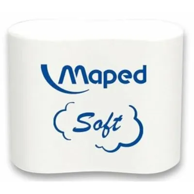 Image de Gomme souple Maped - Gomme lavable de haute qualité pour un effacement précis sur le papier