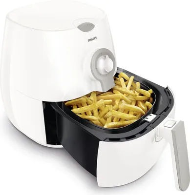Produktbild von Philips Heißluftfritteuse Airfryer HD9216/80 - das Original - , für 1-2 Personen, 800g Kapazität, 1425 W, weiß