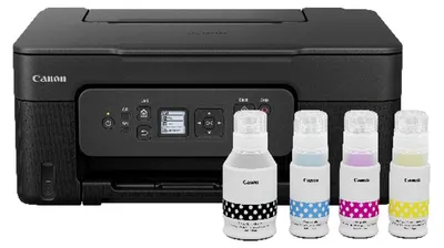 Produktbild von Canon PIXMA G3480, Tintenstrahl, Farbdruck, 4800 x 1200 DPI, Farbkopieren, A4, Schwarz