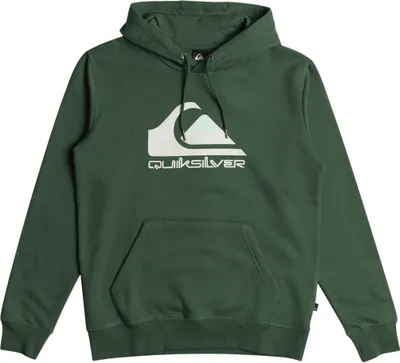 Immagine prodotto di Quiksilver felpa con grande logo, colore verde: taglia XL