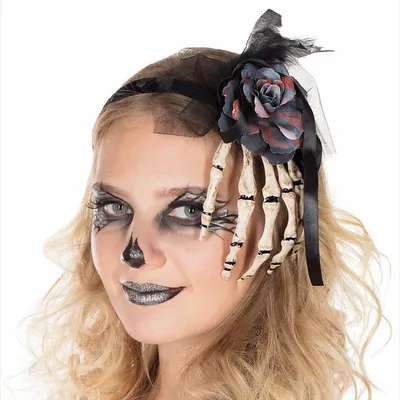 Produktbild von Skeletthand Haarreif