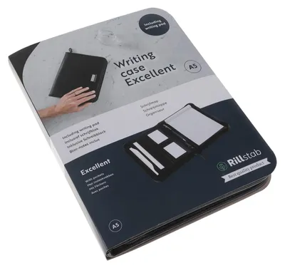 Immagine prodotto di astuccio per scrittura rillstab "Excellent de luxe", DIN A5, nero