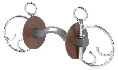 Produktbild von Beris Bits Springkandare Konnex Zungenbogen Soft 18 mm Kimblehook 140 mm