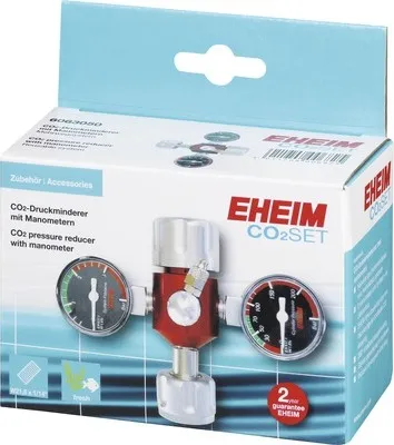 Produktbild von CO2-Druckminderer EHEIM mit Manometer für Mehrwegsysteme