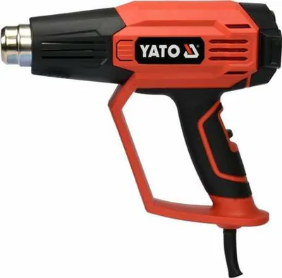 YATO Heißluftpistole 1600 W 50-650 °C 2 Stufen LCD YT-82296