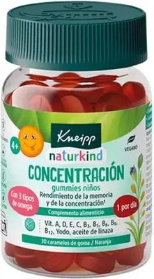 Image de Kneipp Kinder Concentration 30 gommes
