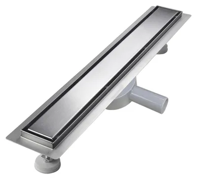 Obrázok produktu pre 40 cm odtoková mriežka do sprchy z nehrdzavejúcej ocele s sifónom o 360°