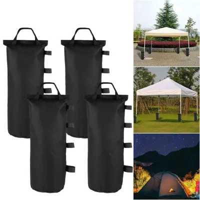 Produktbild von 4x Pavillon Sandsäcke Pavillion Standfuß Gewichte Sandsack für Zelt Gewichtssäck