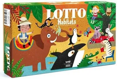 Immagine prodotto di Gioco di associazione Loto habitat, Londji