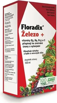 Obrázok produktu pre Floradix elazo I Witaminy, 500 ml