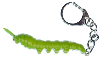 Produktbild von Raupe Schlüsselanhänger Miniblings Anhänger Schlüsselring Halloween Wurm