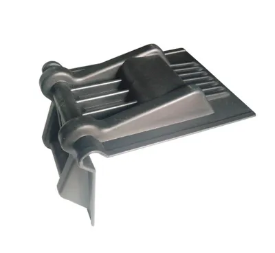 Produktbild von Kantenschutzwinkel,schwarz 205x170mm Schenkellänge|PETEX