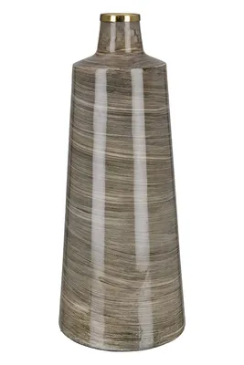Produktbild von GILDE Vase kegelförmig Stripes H. 48 cm,50523