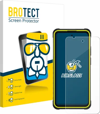 Produktbild von BROTECT Schutzglas für Ulefone Armor X31 Pro 5G Schutzfolie Panzer Folie Glas Display Schutz klar