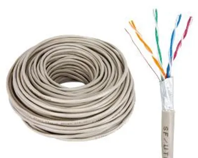 Produktbild von S/CONN 75210-100SSP, 100 m, Cat5e, F/UTP (FTP), Grau