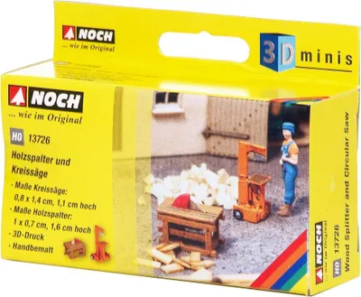 Produktbild von Holzspalter und Kreissäge
