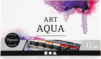 Obrázok produktu pre Creativ Company Art Aqua Aquarel Paint, 12 farieb